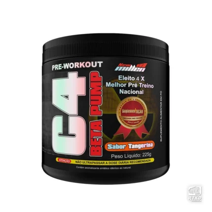 C4 Beta Pump Extreme Pre Workout 225g - New Millen (Tangerina)